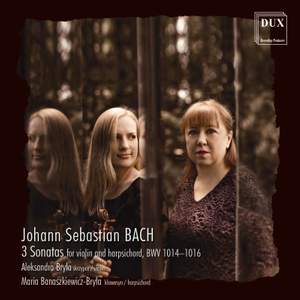 Bach: 3 Sonatas for Violin & Harpsichord