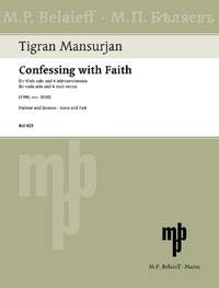 Mansurian, T: Confessing with Faith