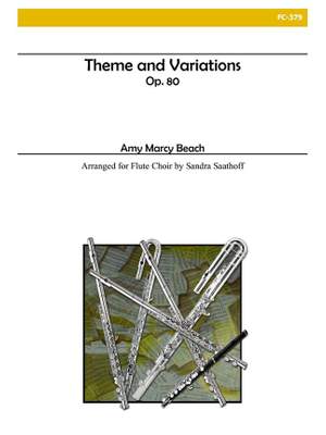 Amy Beach: Theme and Variations for Flute Choir
