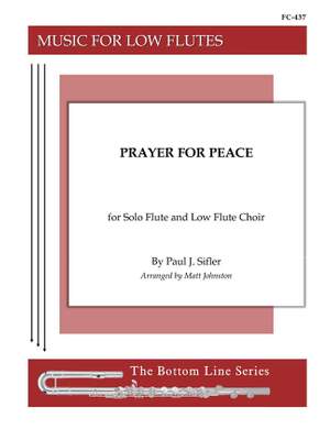 Paul J. Sifler: Prayer for Peace for Flute Choir