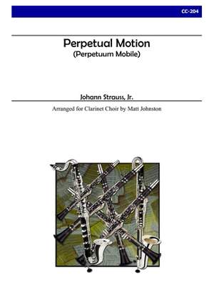 Johann Strauss Jr.: Perpetual Motion for Clarinet Choir