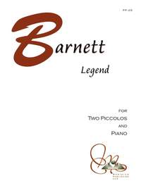 Carol Barnett: Legend for Two Piccolos and Piano