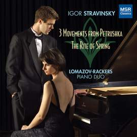 Stravisnky: Three Movements from Petrushka, The Rite of Spring (Piano 4-Hands)