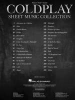Coldplay Sheet Music Collection Product Image