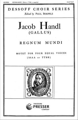 Jacob Handl: Regnum Mundi