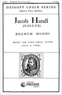 Jacob Handl: Regnum Mundi