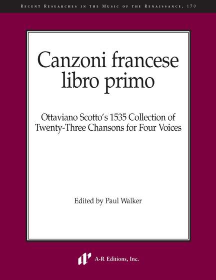Canzoni francese, libro primo