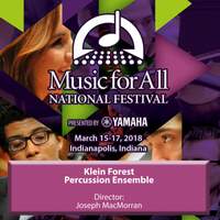 2018 Music for All (Indianapolis, IN): Klein Forest Percussion Ensemble [Live]