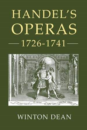 Handel's Operas, Volume II: 1726-1741