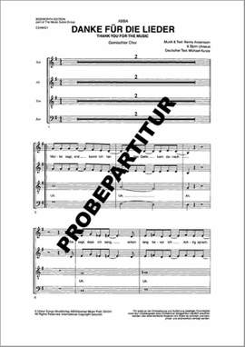 ABBA: Danke für die Lieder