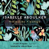 Isabelle Aboulker: Melodies - Songs: en Francais and in English