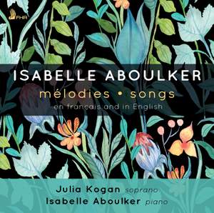 Isabelle Aboulker: Melodies - Songs: en Francais and in English Product Image