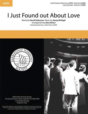 Jimmy McHugh_Harold Adamson: I Just Found out About Love