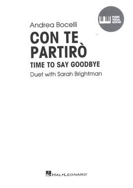 Andrea Bocelli: Con te partirò (Time to say goodbye)