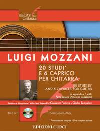 Luigi Mozzani: 20 Studi e 6 Capricci per chitarra