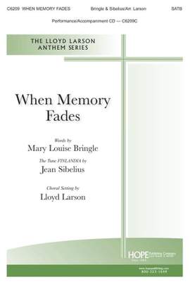 Jean Sibelius: When Memory Fades