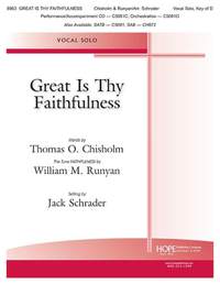 William M. Runyan: Great Is Thy Faithfulness