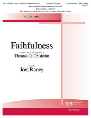Joel Raney: Faithfulness (Great Is Thy Faithfulness)