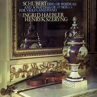 Schubert: 3 Sonatinas; Duo in A Major