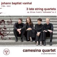 Vanhal: 3 Late String Quartets