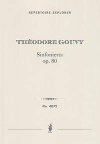 Gouvy, Théodore: Sinfonietta for orchestra Op.80