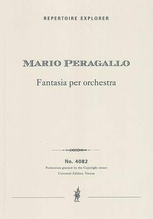 Peragallo, Mario: Fantasia per orchestra