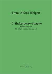 Frans Alfons Wolpert: 15 Shakespeare‐Sonette