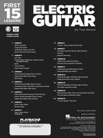 Troy Nelson: First 15 Lessons - Electric Guitar Product Image
