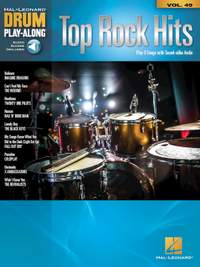 Top Rock Hits - Drum Play-Along Volume 49