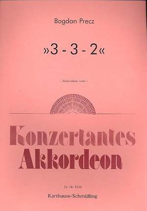 Bogdan Precz: 3-2-2: für Akkordeon