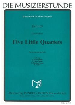 Ton Verhiel: Five Little Quartets