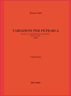 Roman Vlad: Variazioni Per Petrarca