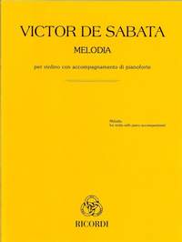 Victor de Sabata: Melodia per violino