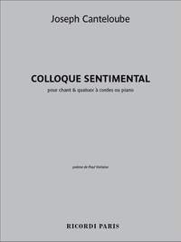Joseph Canteloube: Colloque Sentimental