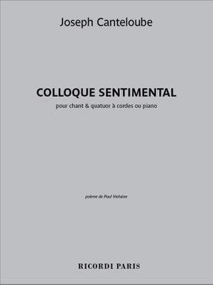 Joseph Canteloube: Colloque Sentimental