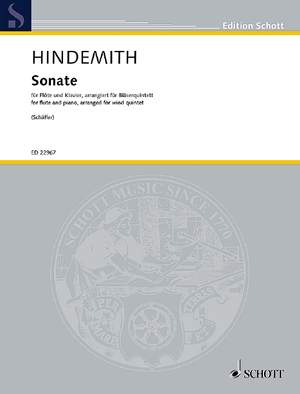 Hindemith, P: Sonate