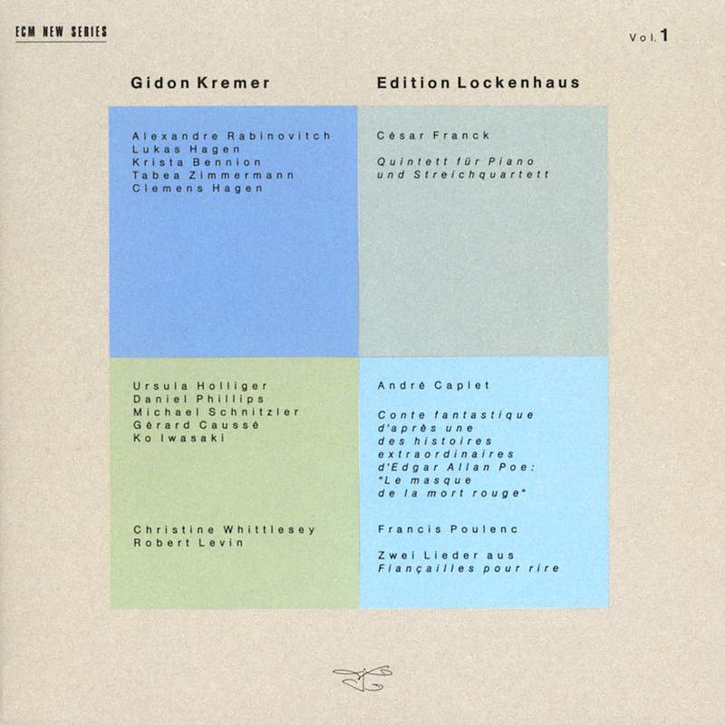 Gidon Kremer Edition Lockenhaus 独ECM 5LP Edition Lockenhaus, Vol. 4&5 - ECM Records
