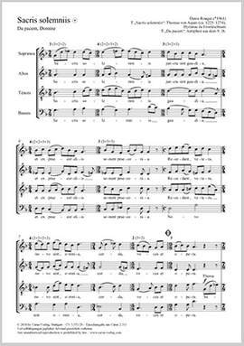 Rouger: Sacris solemniis