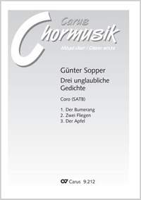 Günter Sopper: Drei unglaubliche Gedichte