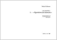Feldmann: une géométrie: figurations de mémoire