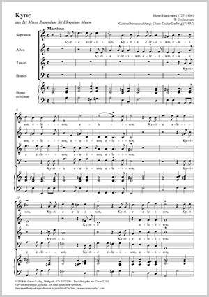 Hardouin: Kyrie A minor