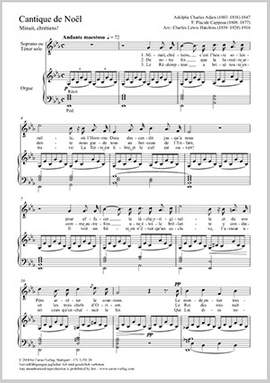 Adam: Cantique de Noël E flat major