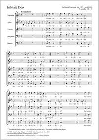 Bouzignac: Jubilate Deo G minor