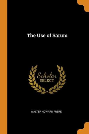 The Use of Sarum