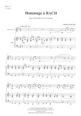 Jérôme Naulais: Hommage À J.S. Bach