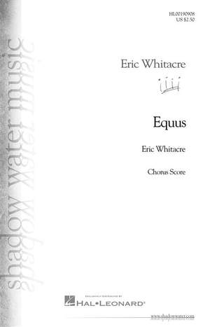 Eric Whitacre: Equus - Opt. Choral Part for Band Work