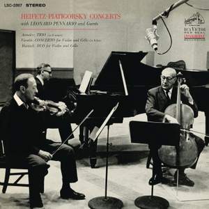 Arensky: Piano Trio No. 1 in D Minor & Vivaldi: Concerto in B-Flat Major & Martinu: Duo for Violin and Cello No. 1