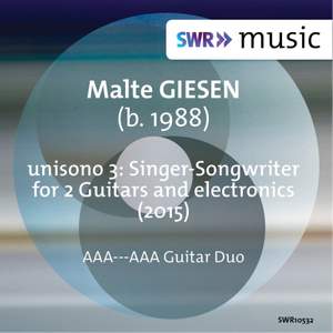 Giesen: Unisono 3 'Singer-Songwriter'