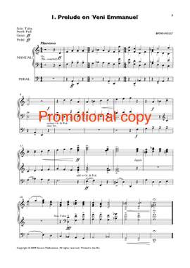 Bryan Kelly: Six little chorale preludes