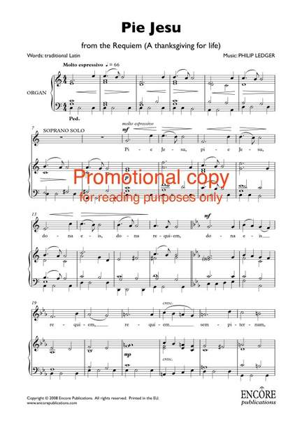 Philip Ledger: Pie Jesu